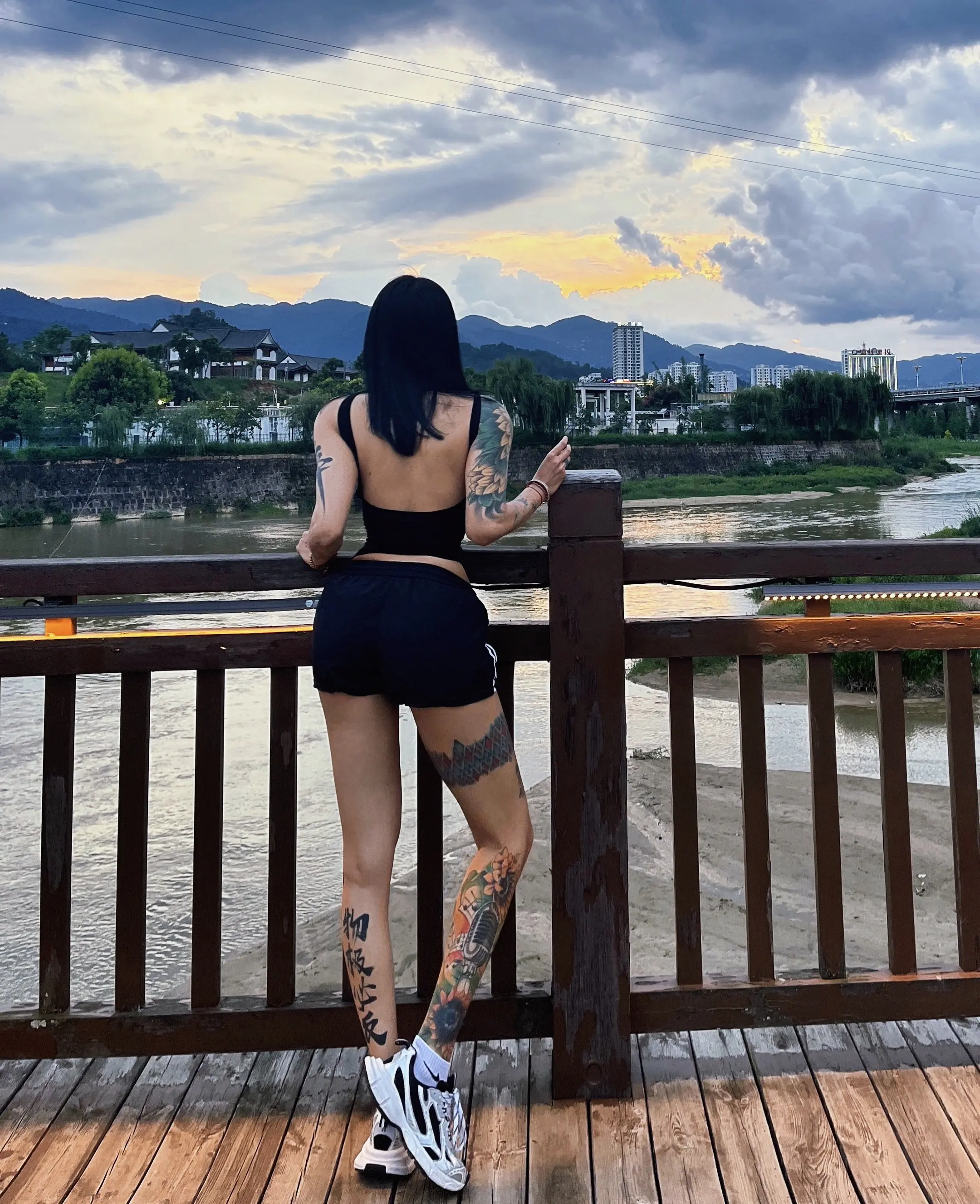 晚霞