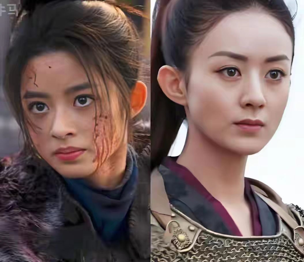 一个眼睛里有故事，另一个眼里空洞无物。 