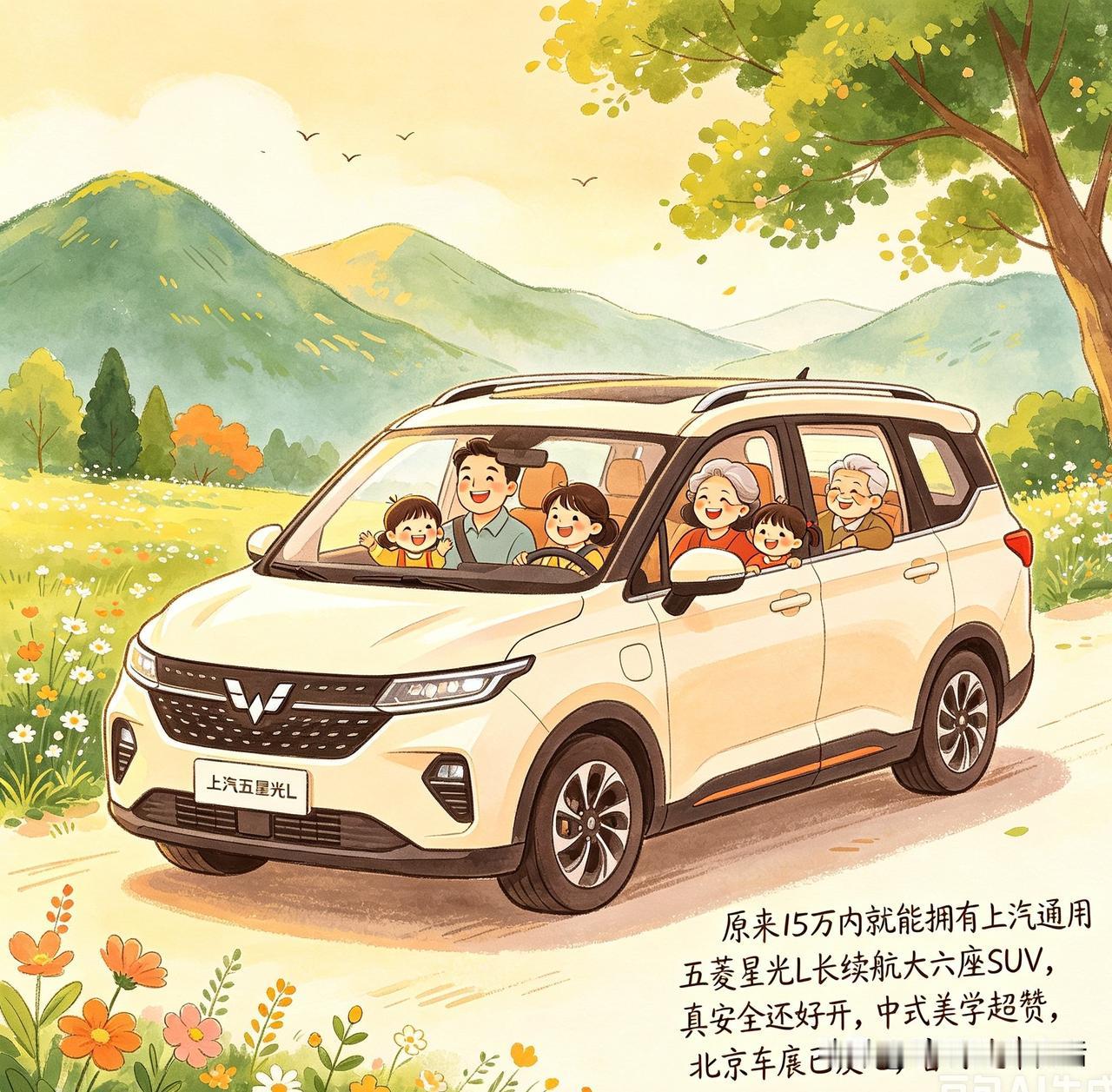 上汽通用五菱这次真的杀疯了，星光L作为15万内大六座破局者，直接把价格打下来，长