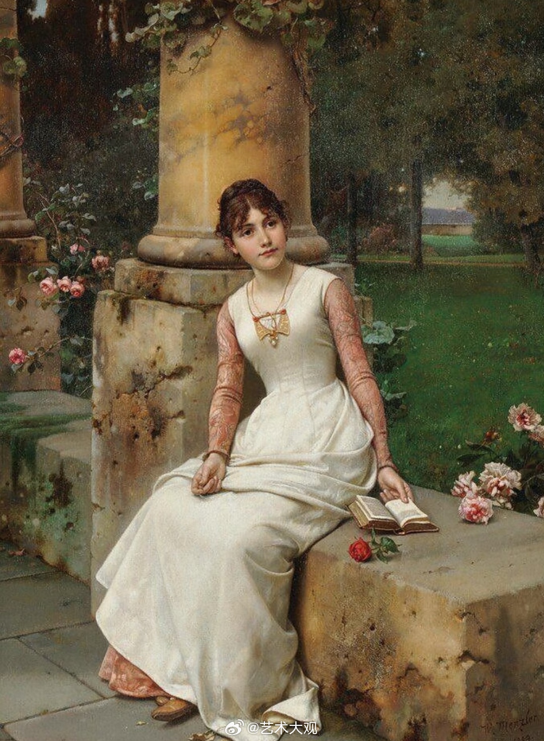 阅读的片刻停歇A Pause from ReadingWilhelm Menzl