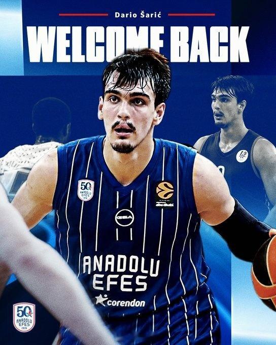 土耳其的欧冠球队艾菲斯官宣跟萨里奇签下2+1的合同，后者就此告别NBA。NBA