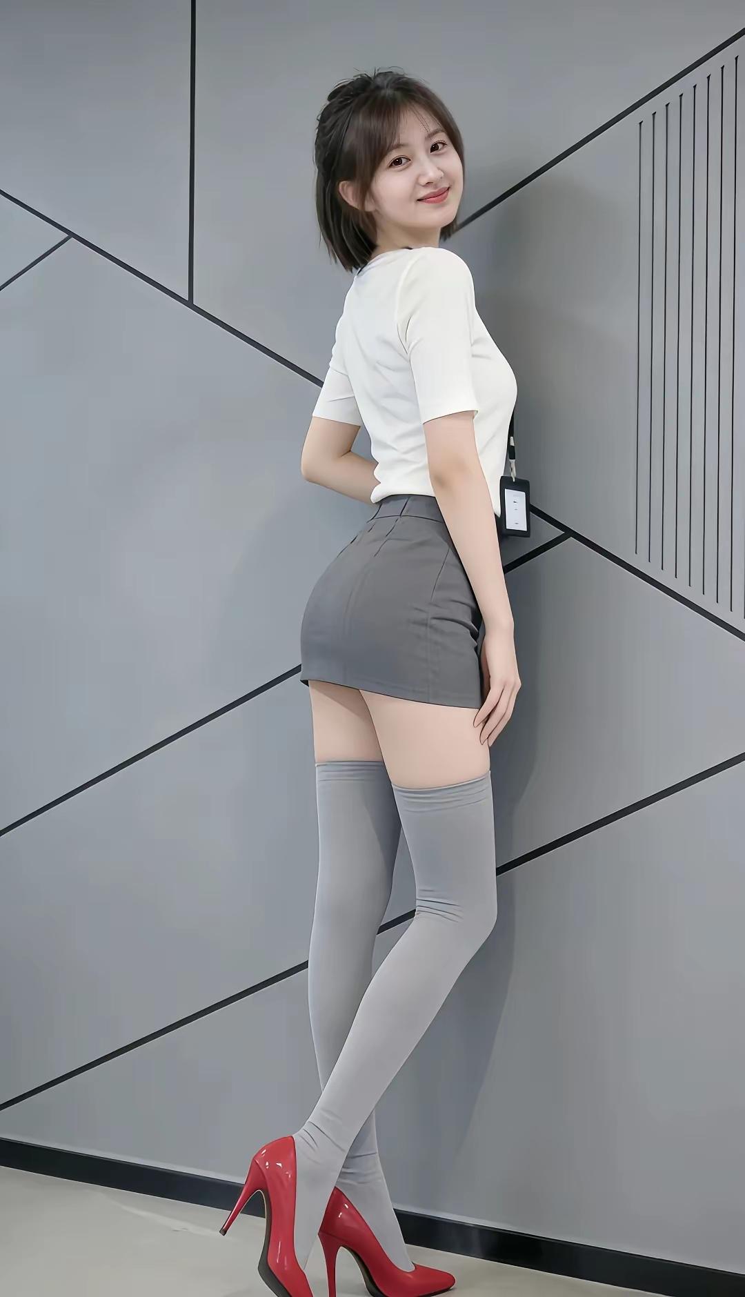 看到黑衣闺蜜室内休闲互动的画面，很难不羡慕啊！就像张佳宁、唐艺昕和不知名闺蜜那次