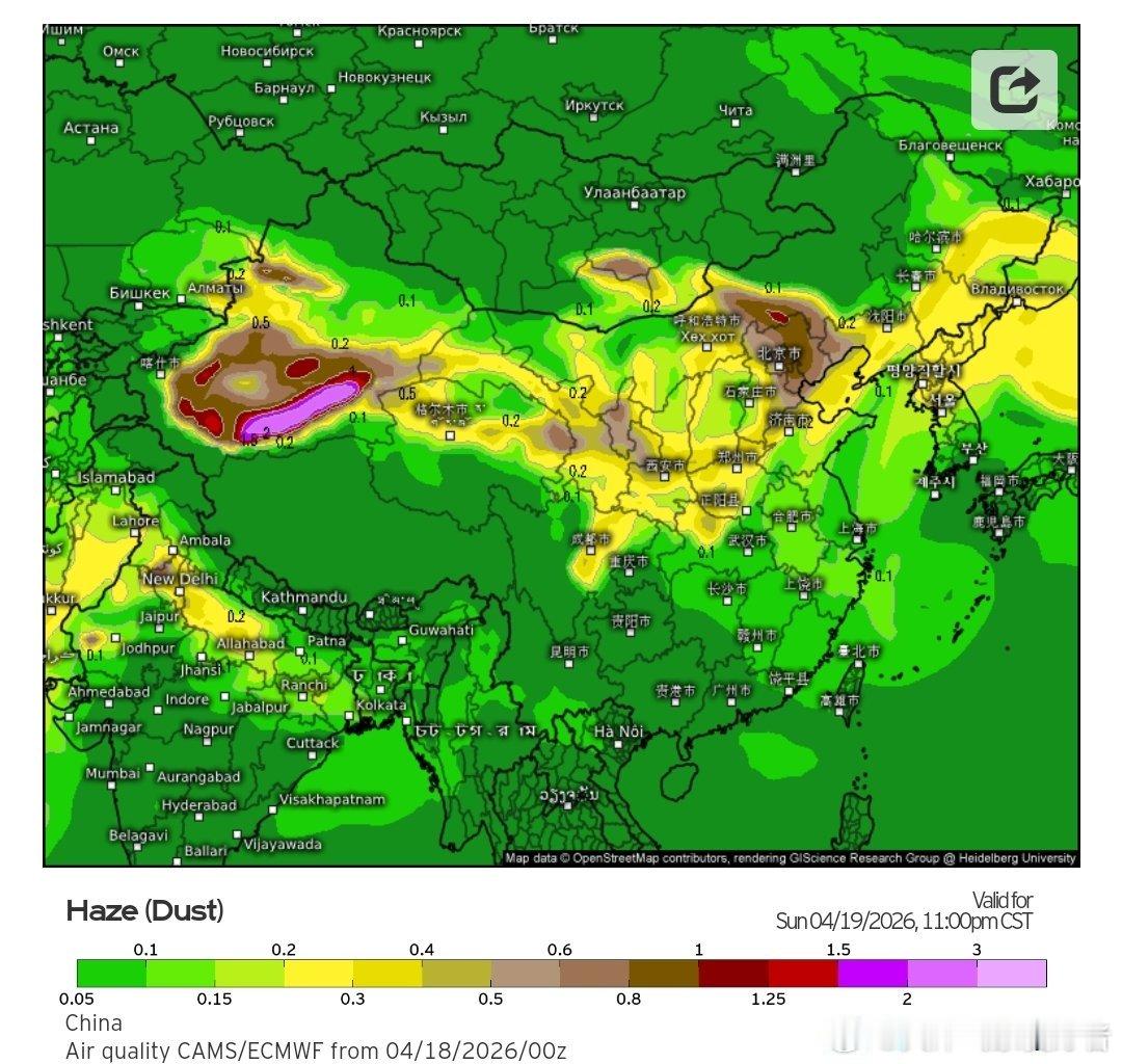 今天市区最高气温29.8℃，东丽区达到了30.0℃，东丽今年首次上到30℃。塘沽
