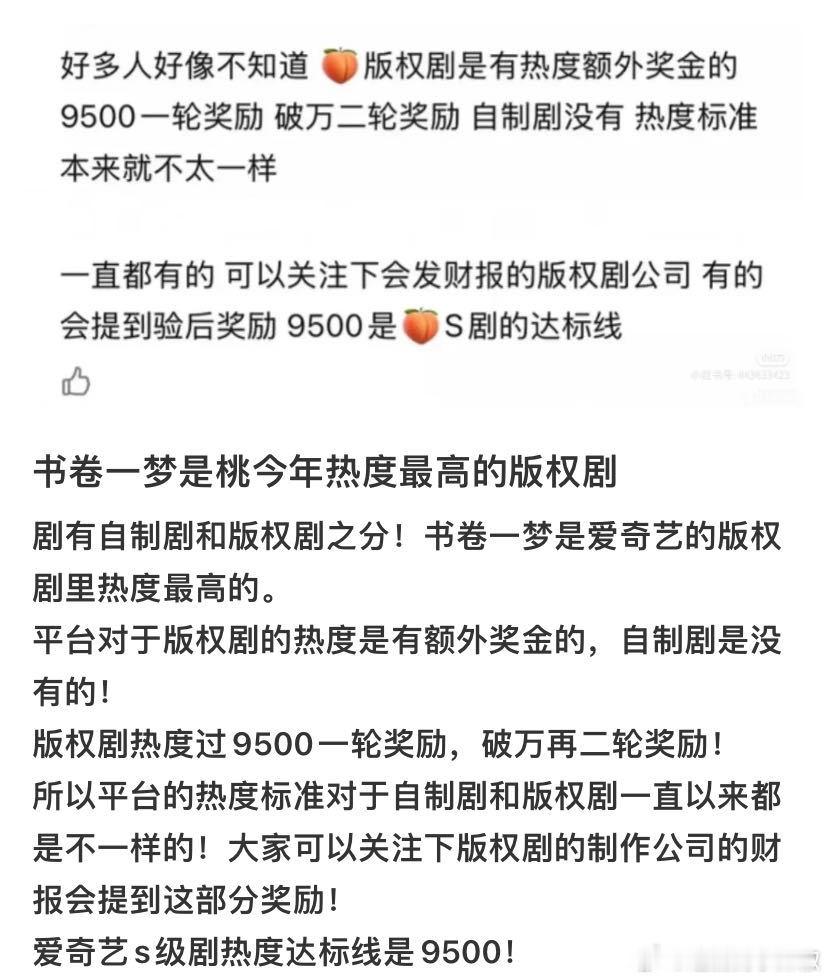 🍉《书卷一梦》7月23日开庆功宴，🥝挺满意的，应该是真的播得不错咯[傻眼]看