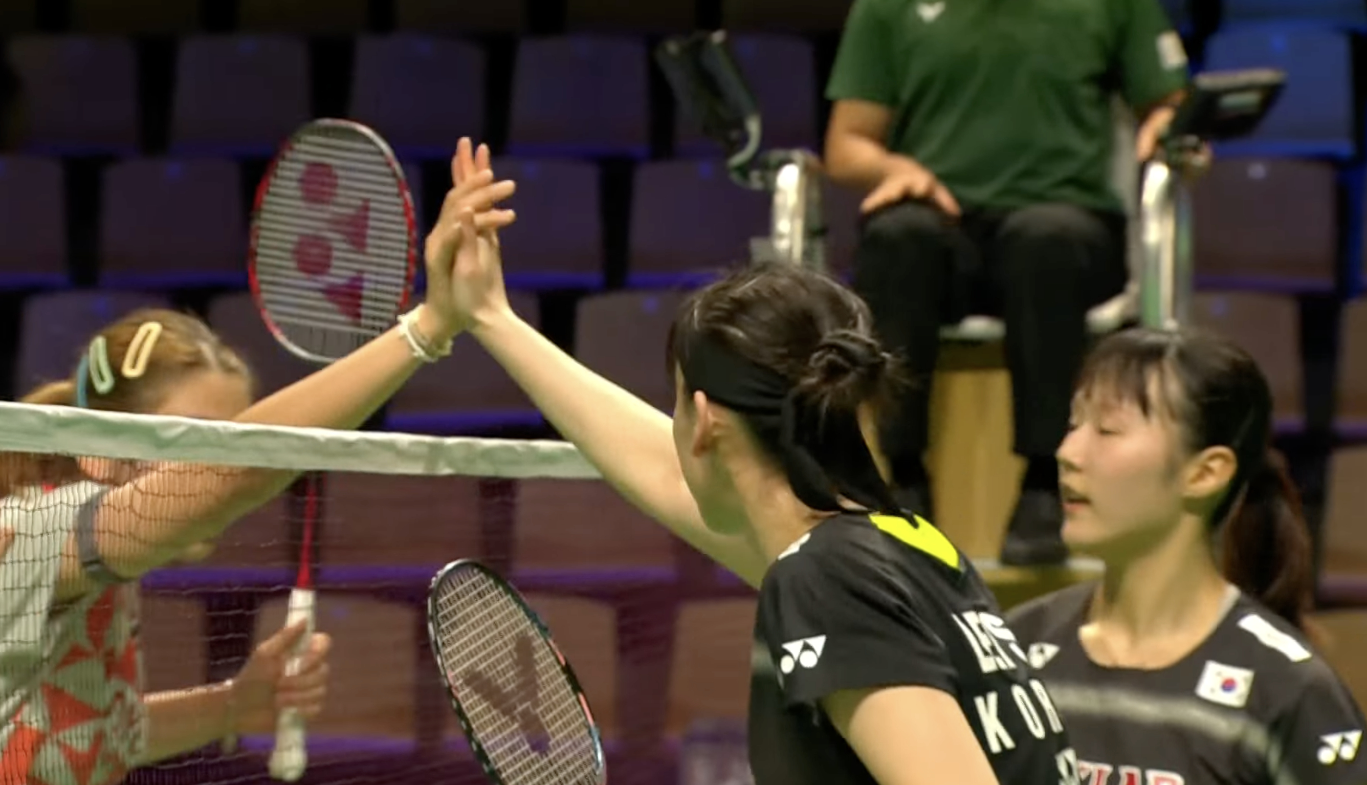 2号场地【尤杯D组：韩国🇰🇷 2-0 🇹🇭泰国】一单：安洗莹🇰🇷 2