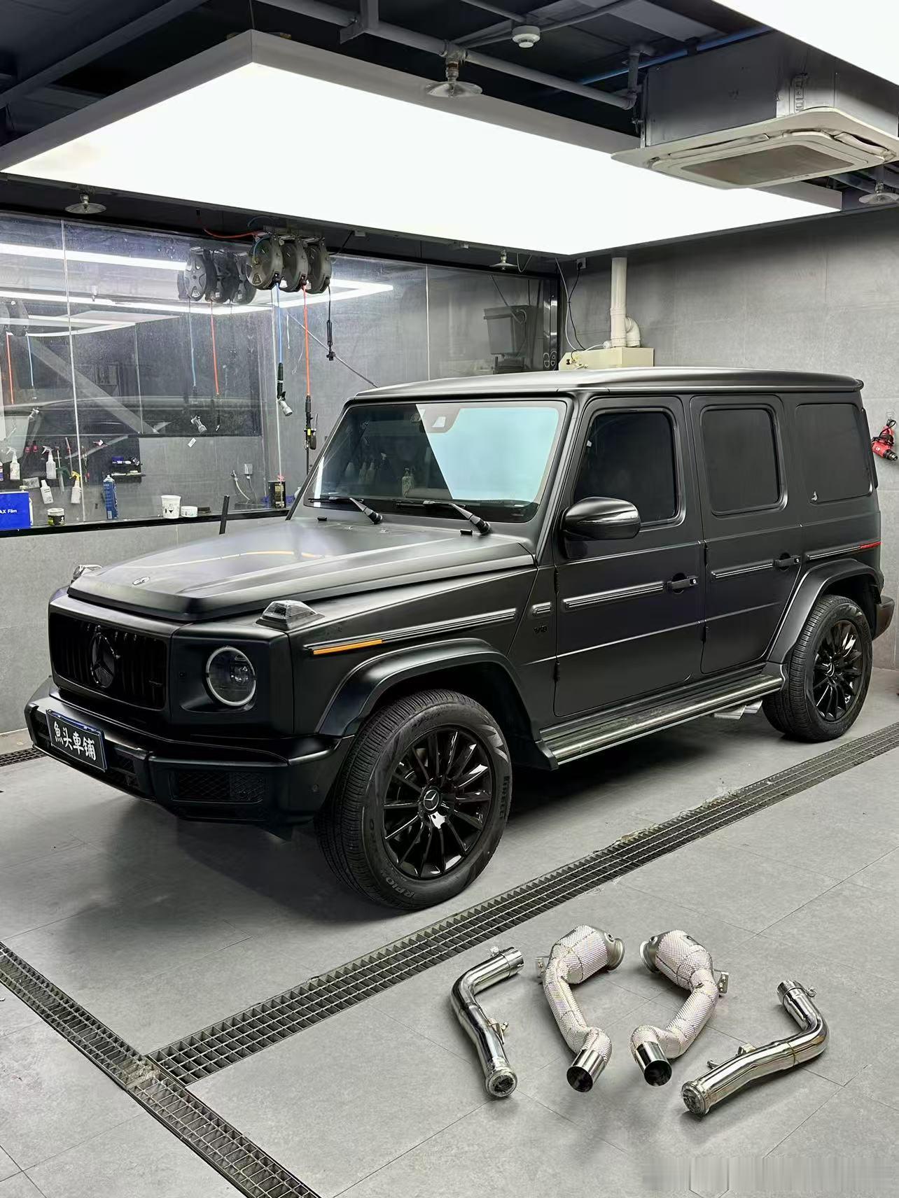 奔驰G500 / G63 AMG 升级CSK隔热三元头段200目 ⬆️ ​​​
