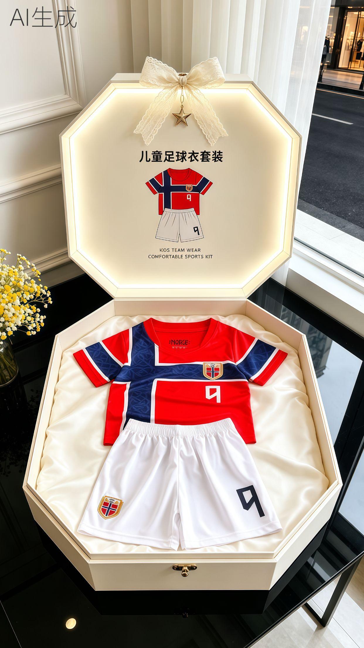 儿童足球服套装 儿童足球服