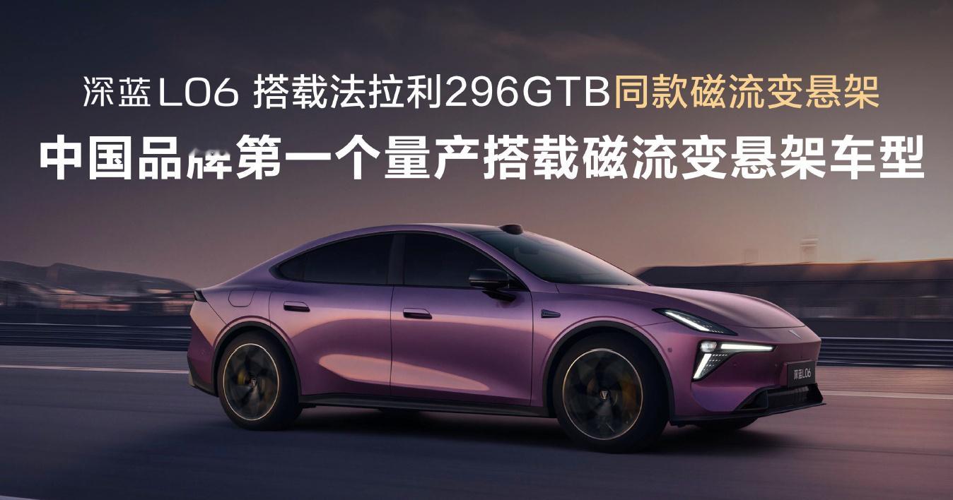 深蓝L06入门满配预售价13.99万 前段时间江湖上【磁流变】讨论的很多。每次盛