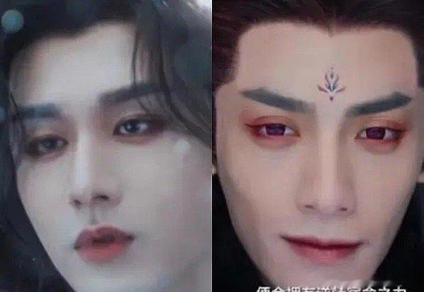 这个妆容真的……，和莲花楼没法比啊[允悲] ​​​