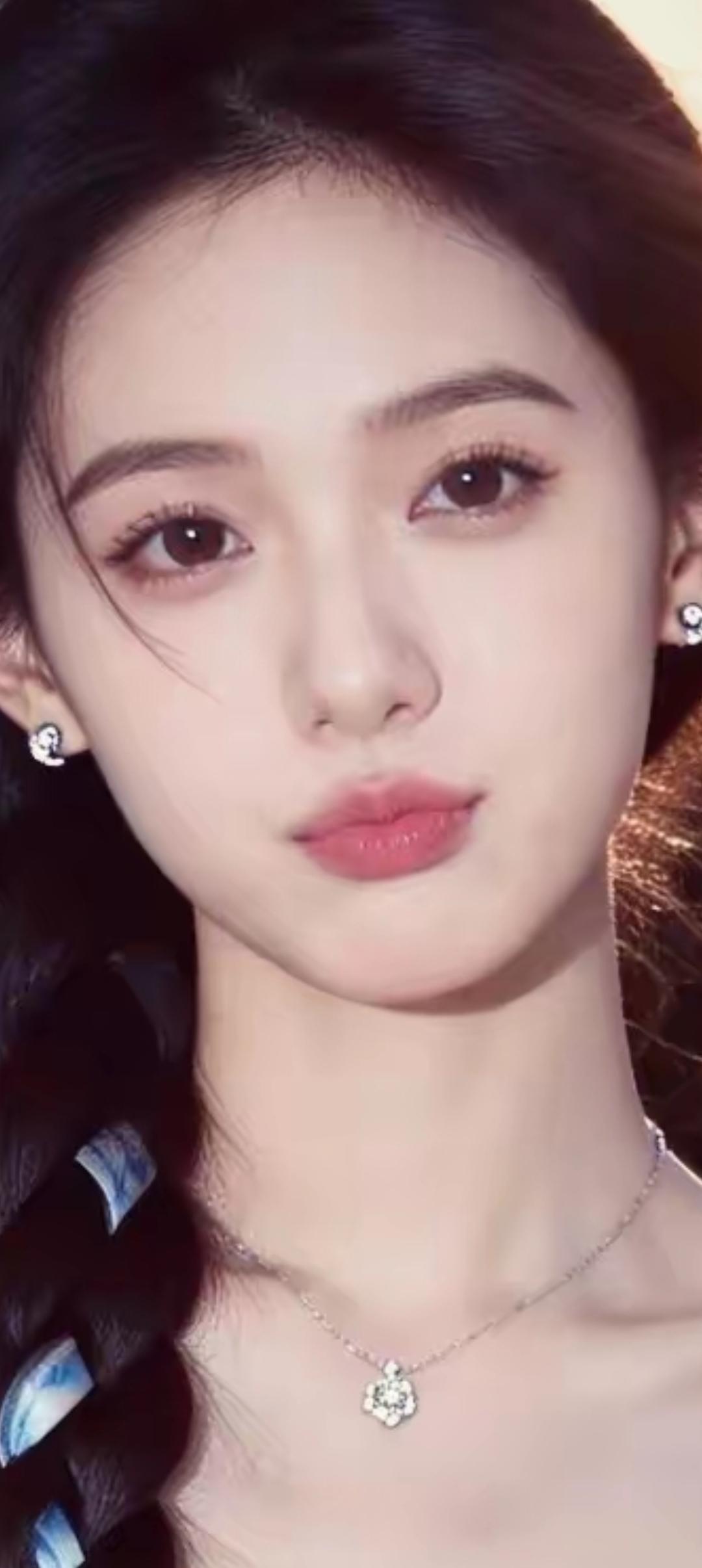 温柔甜美的少女心，精致妆容和优雅发型，完美呈现！💖✨