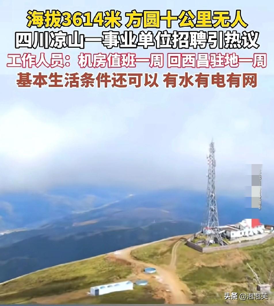 社恐狂喜

四川凉山这个事业单位招聘火了

岗位在海拔3614米的木佛山山顶机房