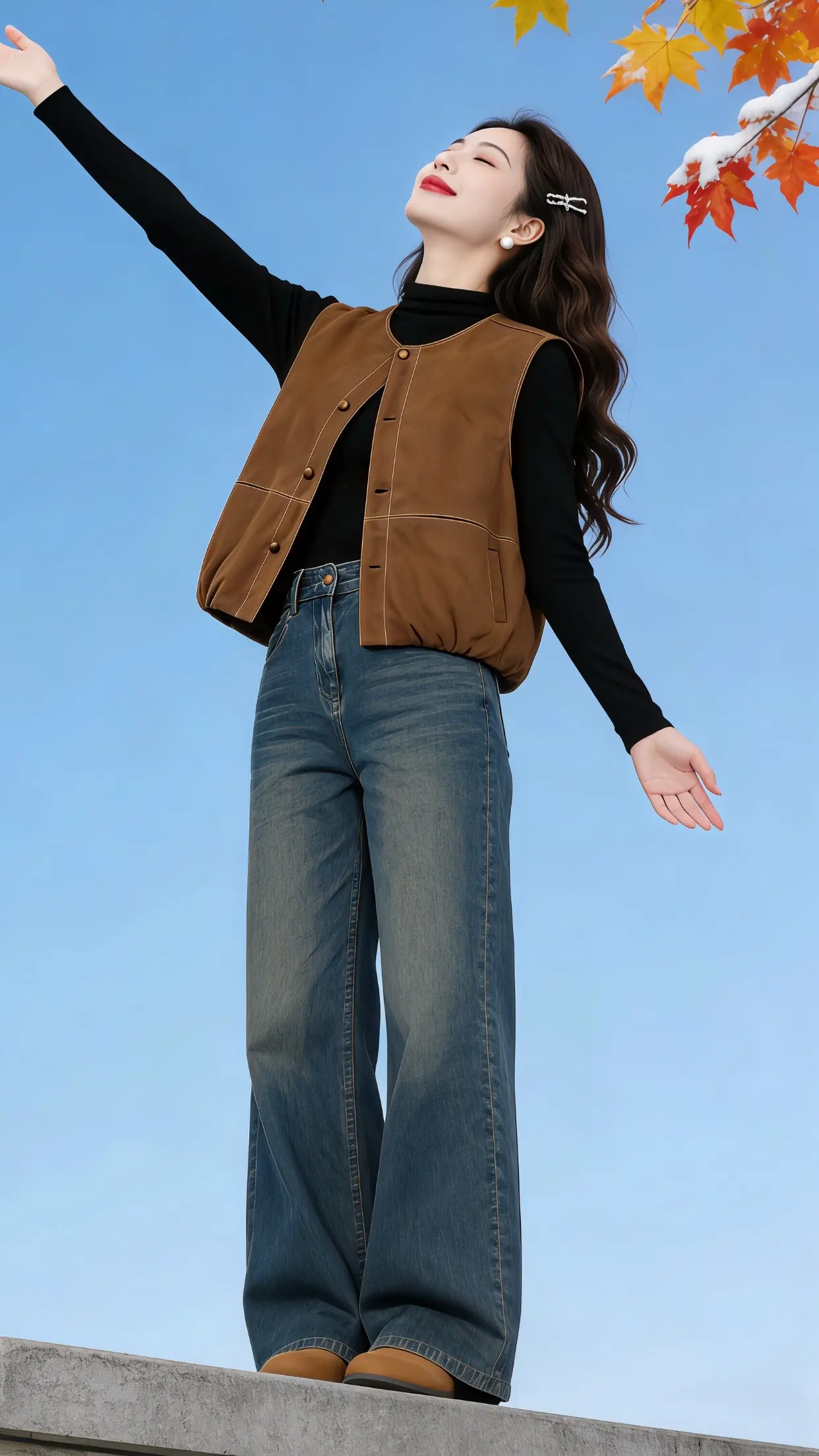 过年穿什么 秋冬新款 马甲 穿出自己的风格 这也太好看了