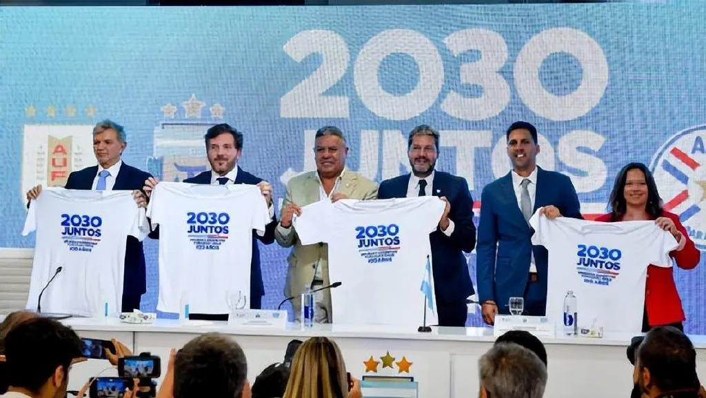 三大洲六国共同举办2030年世界杯，建议中国足协，联合四大洲八国共同申办2034