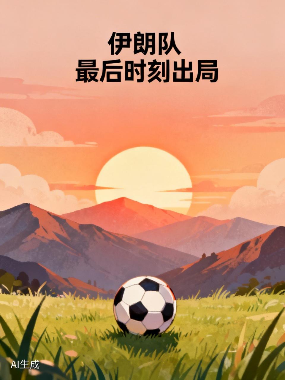 伊朗队最后时刻出局，这剧情实在太抓马了！在和美国队的这场关键对决里，伊朗队最后时