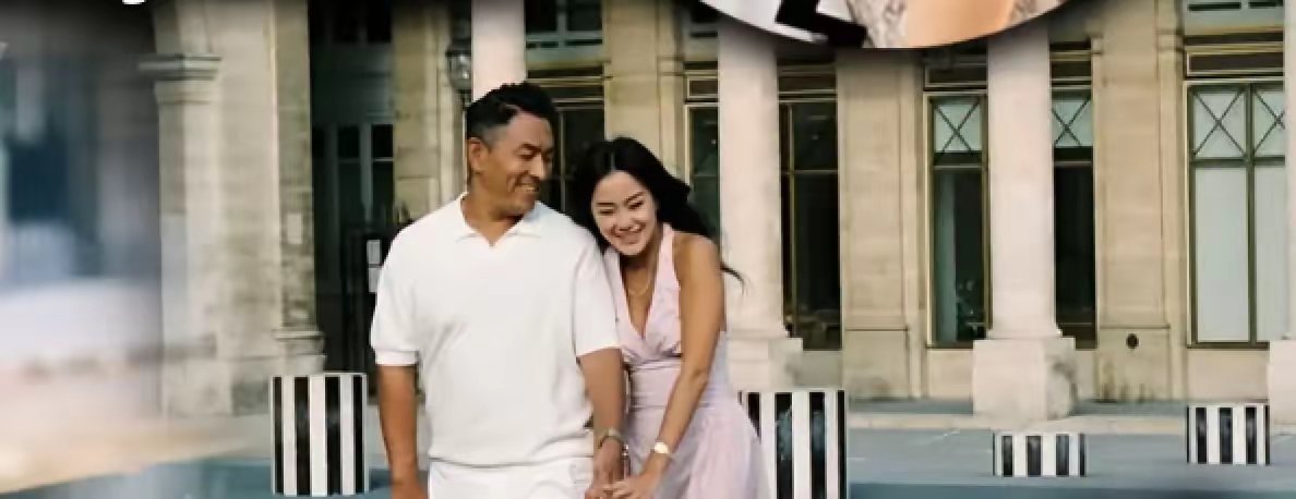 何正德与新欢巴黎写真曝光，两人在街头搂抱亲吻，林恬儿至今沉默 ​​​