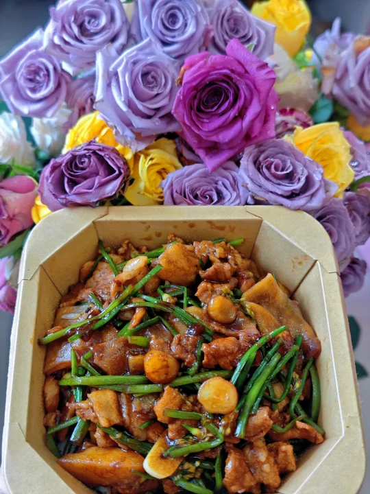 9/11杨浦小饭桌瑶柱五花肉海鲜捞饭