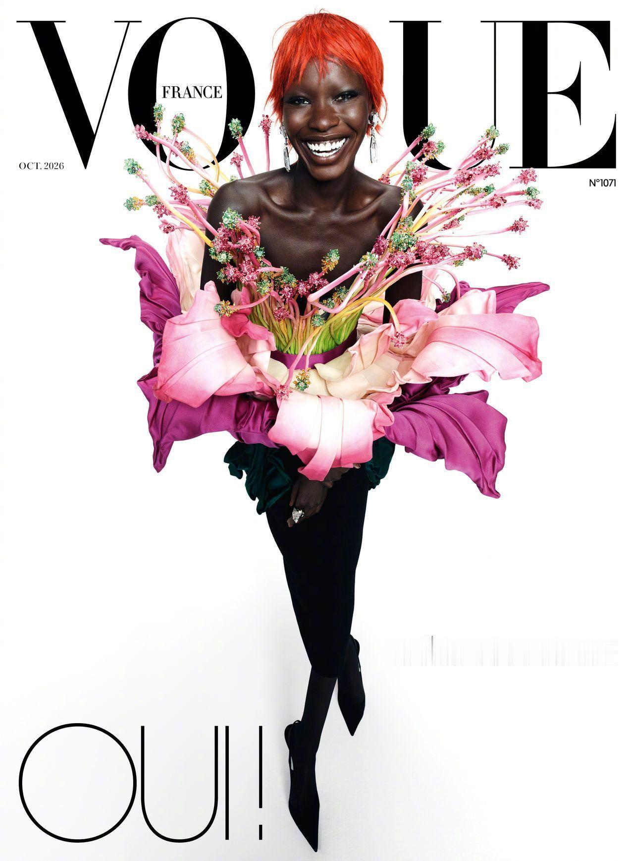 Vogue France October 2026  法国版十月刊，除了封面黑模
