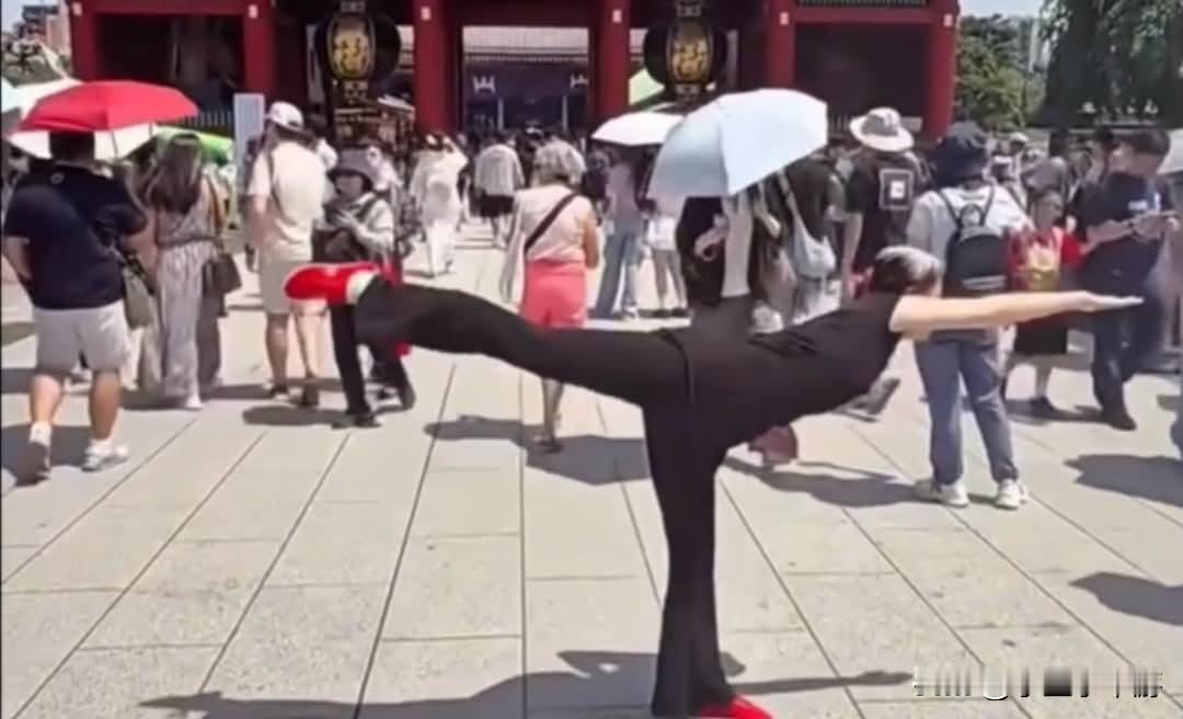 东京浅草寺出现游客扰民行为，老婆婆在人流密集景区打太极，遭到日本网友大批批判
 