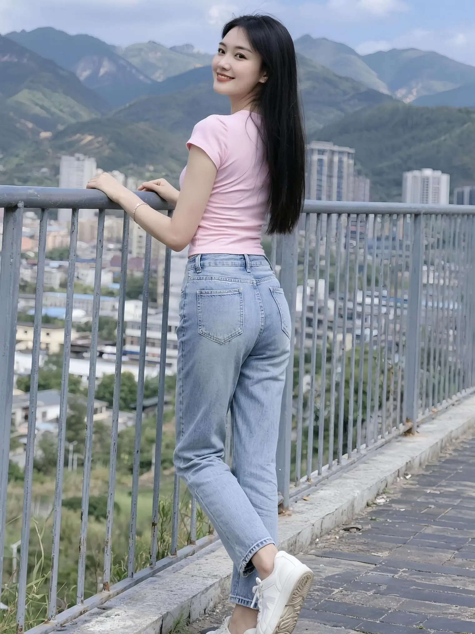 穿搭显瘦穿搭 牛仔裤 今日分享