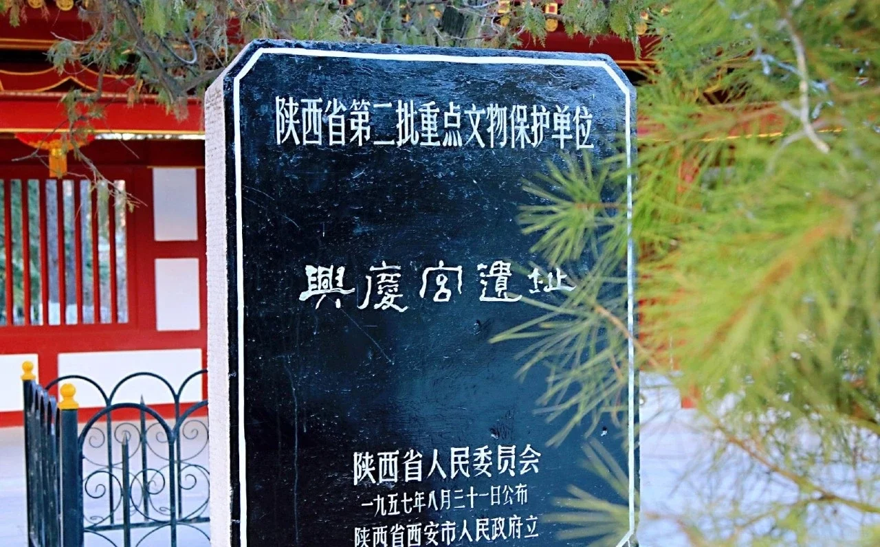 唐兴庆宫遗址范围