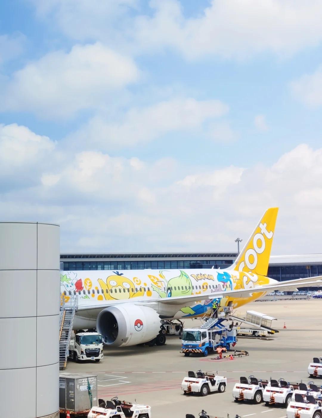 天！这飞机！✈️
酷航 皮卡丘 东京 台北 飞机