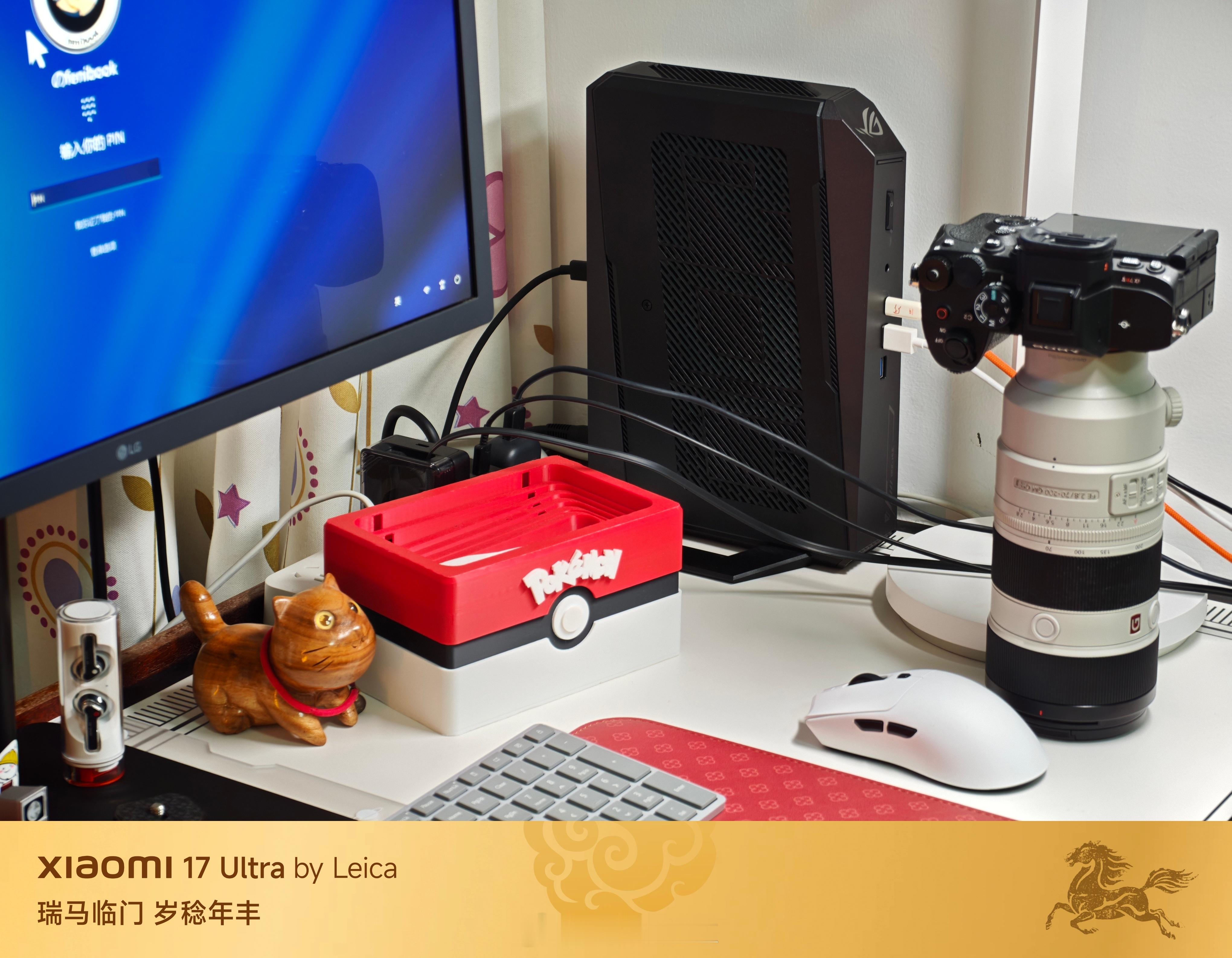 花了半天，重新整理了下桌面，感觉还是太乱了这一桌子可是我全部家当了