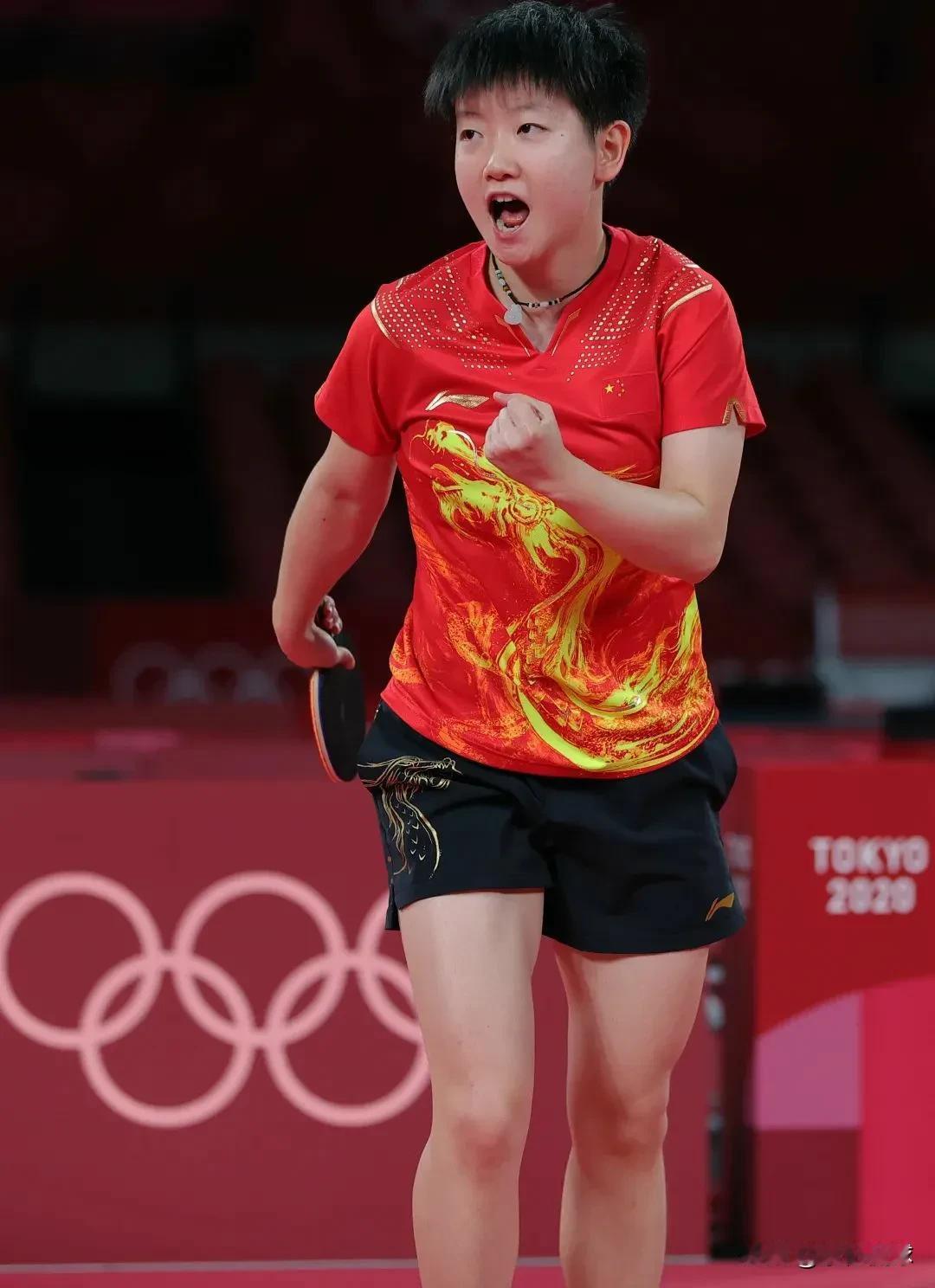 实话实说，中国女乒未来能成为大满贯的概率如下！

1、孙颖莎——99%可能

2