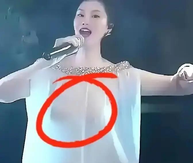 当所有人盯着她腰线时，时尚圈在后台倒抽凉气。
张靓颖身上那层红纱，国际高定圈等了