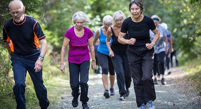 如果平时有运动基础，身体硬朗，慢跑是不错的选择，能增强心肺功能，但要控制强度，每