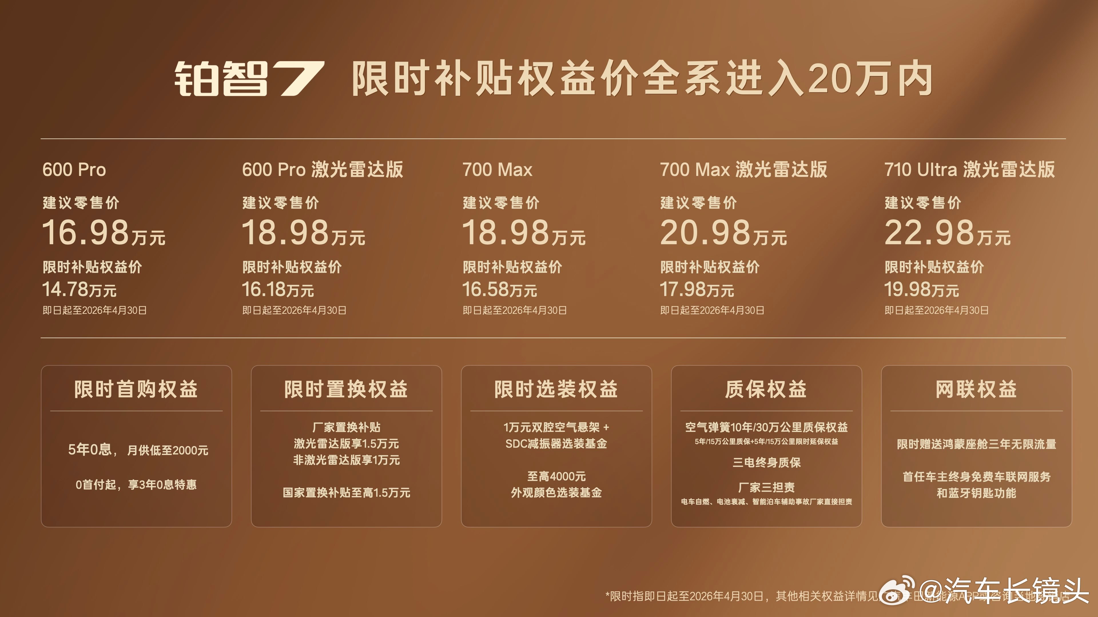 广汽丰田铂智7上市，超5米长的纯电轿车，算上补贴权益14.78万-19.98万，