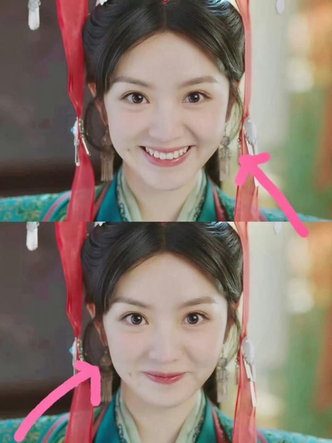 田曦薇的艺考旧照曝光，即便梳起露出额头的发型，她的颜值依然十分出众。从那时起，她