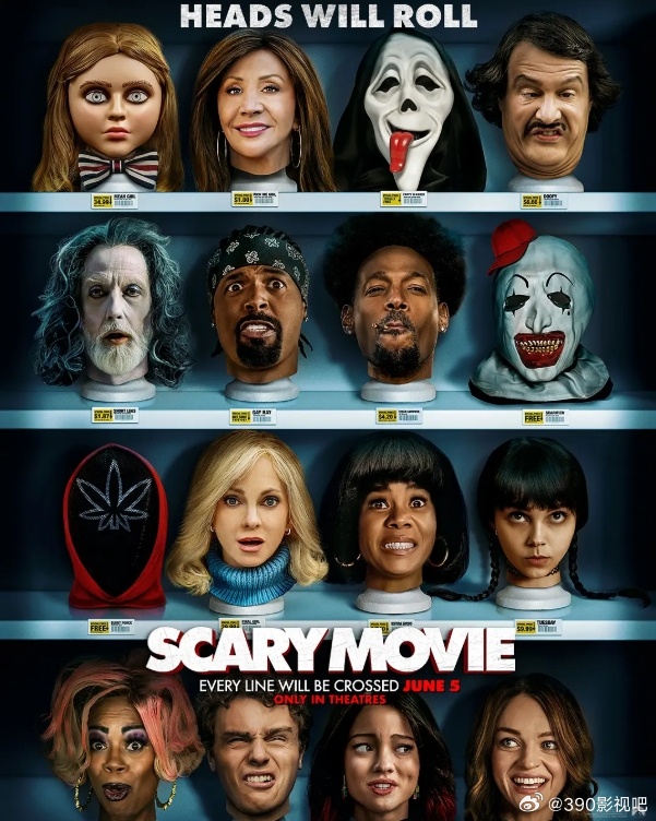 非正式1080P版！惊声尖笑6 Scary Movie (2026)简介：两位好