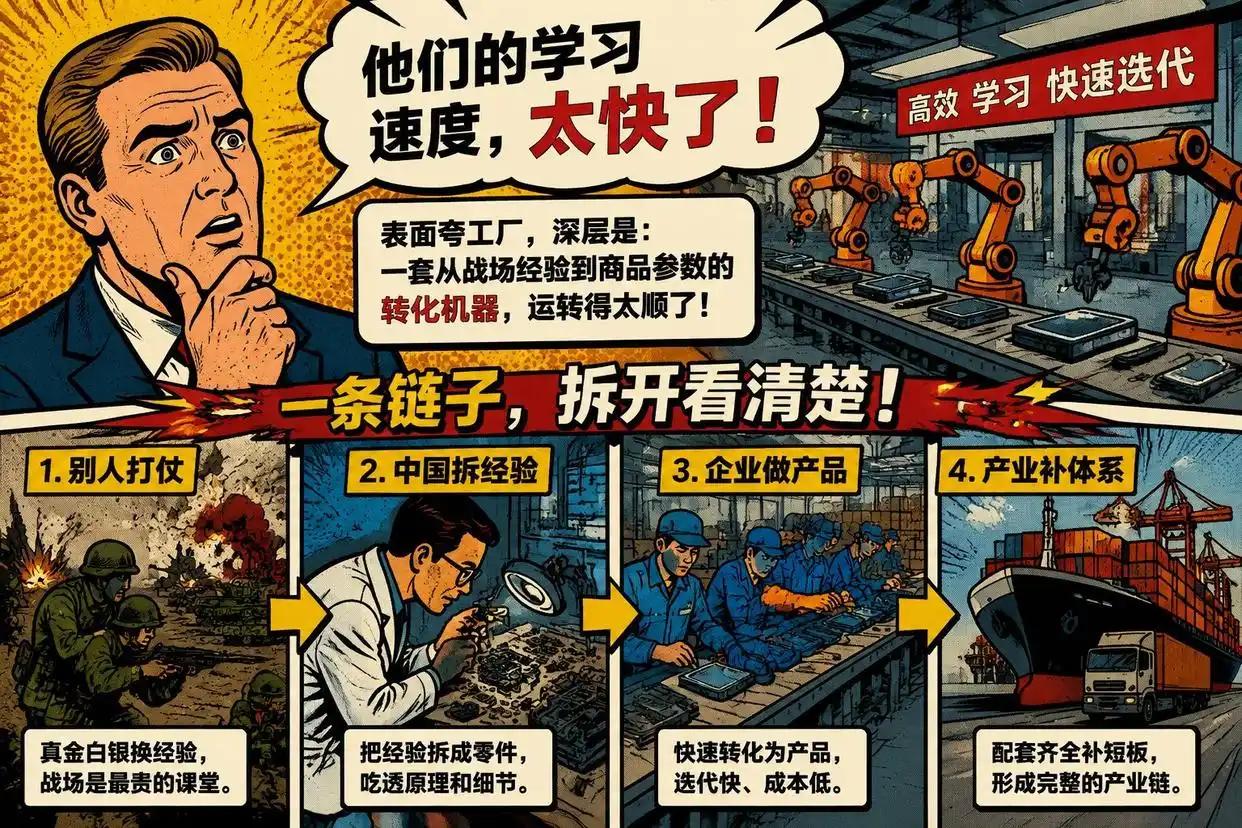德国人感叹：中国学习能力太强，俄乌冲突和美伊冲突都成了中国学习的对象。一个在中国