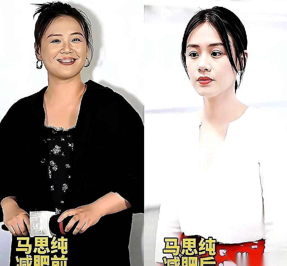 别再信什么“喝口水都胖”的鬼话了。
你把那几张女明星减肥前后的生图并排摊开，看看