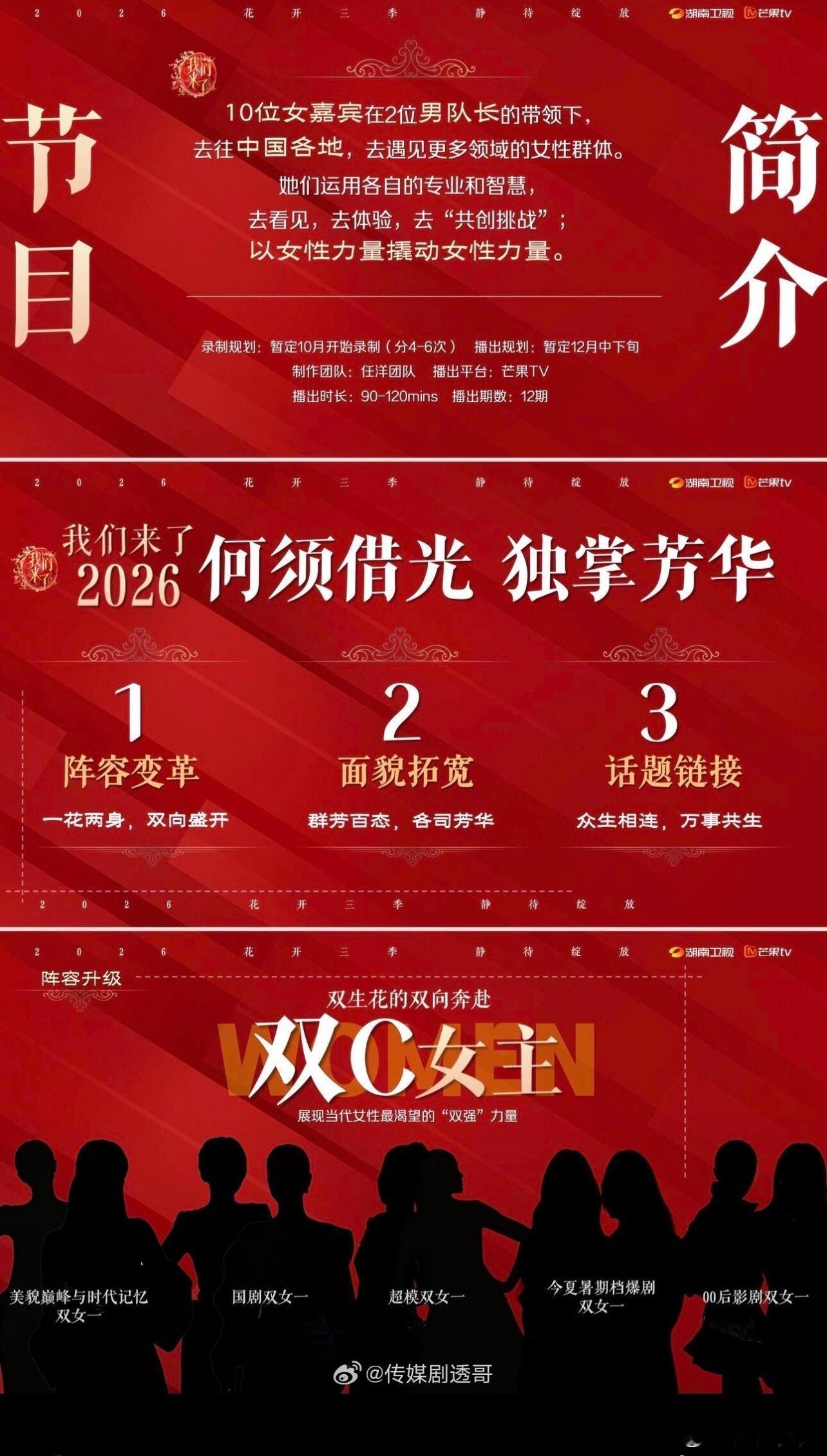 偶像来了第一季 白月光听说第一季是唯一零差评的女综，这一次重启能再现白月光吗？希