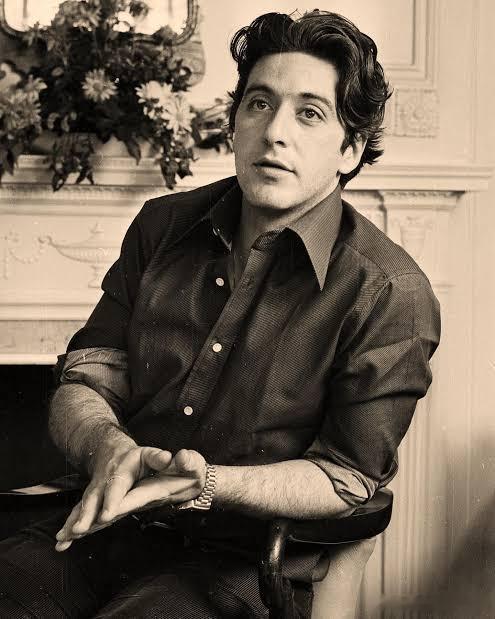 一组阿尔·帕西诺1974年在伦敦拍摄的照片 ​​​