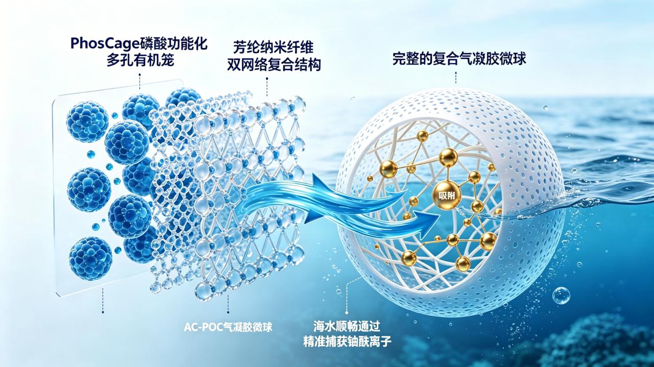 困扰全球几十年的海水提铀世界级难题，被我国科研团队再破关键关卡！我们首次用上全新