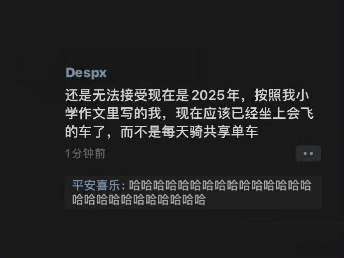 还是无法接受现在已是2025年了 ​​​