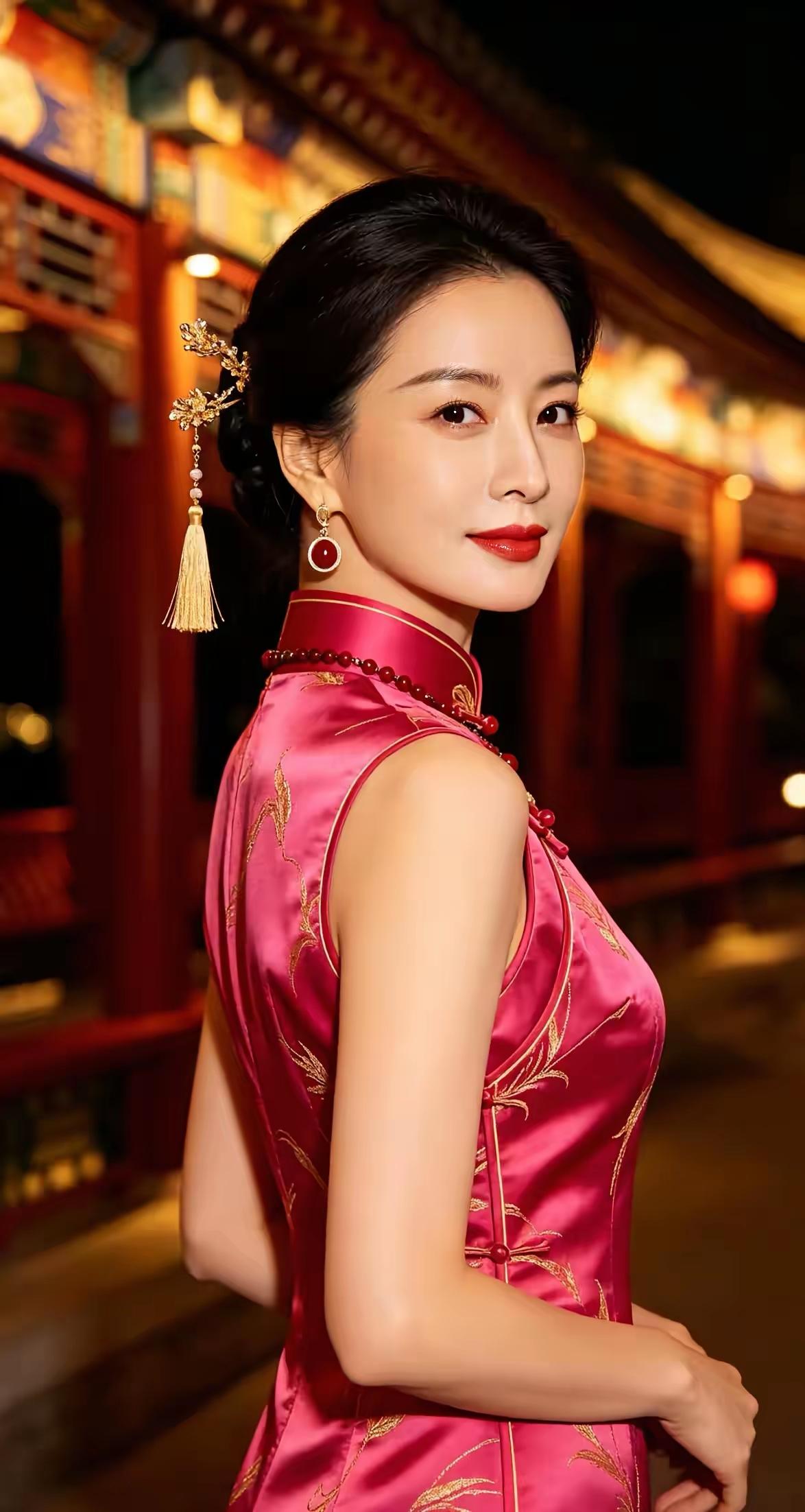 去江南园林拍旗袍照真的选对穿搭就赢了大半，之前踩过坑穿了件绣满大花的艳红旗袍，站