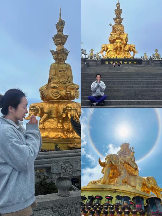 人生中的第一次云海｜普贤菩萨给的