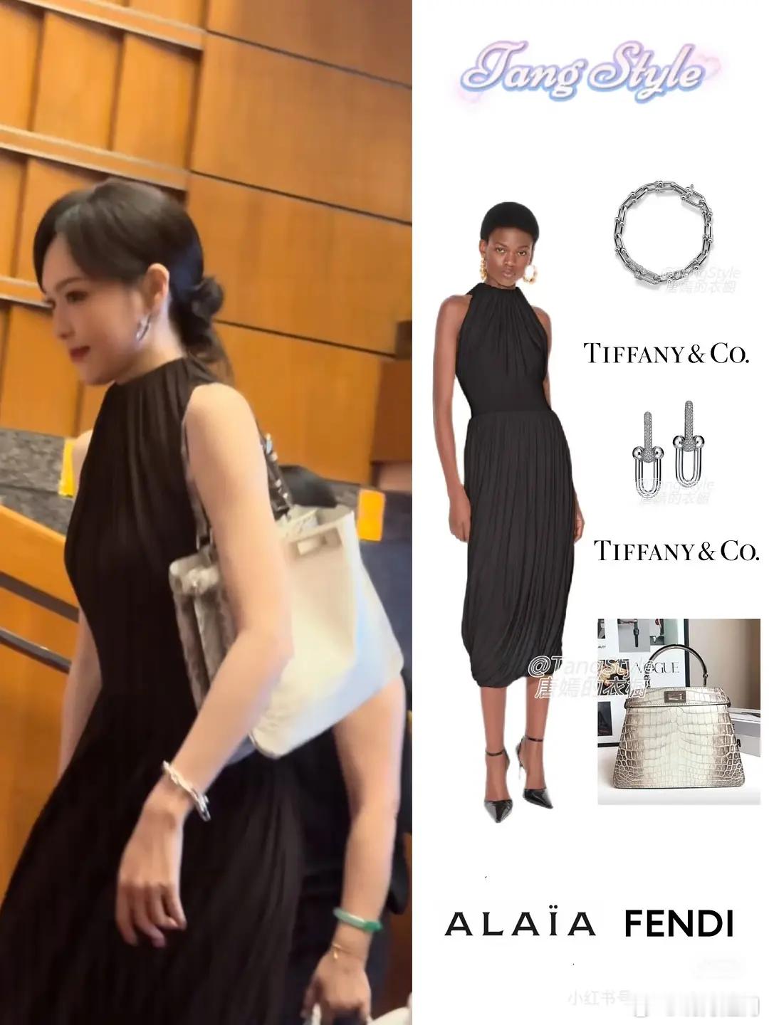 穿成这样去女儿的幼儿园活动，不知道的还以为去走秀呢哈哈哈 