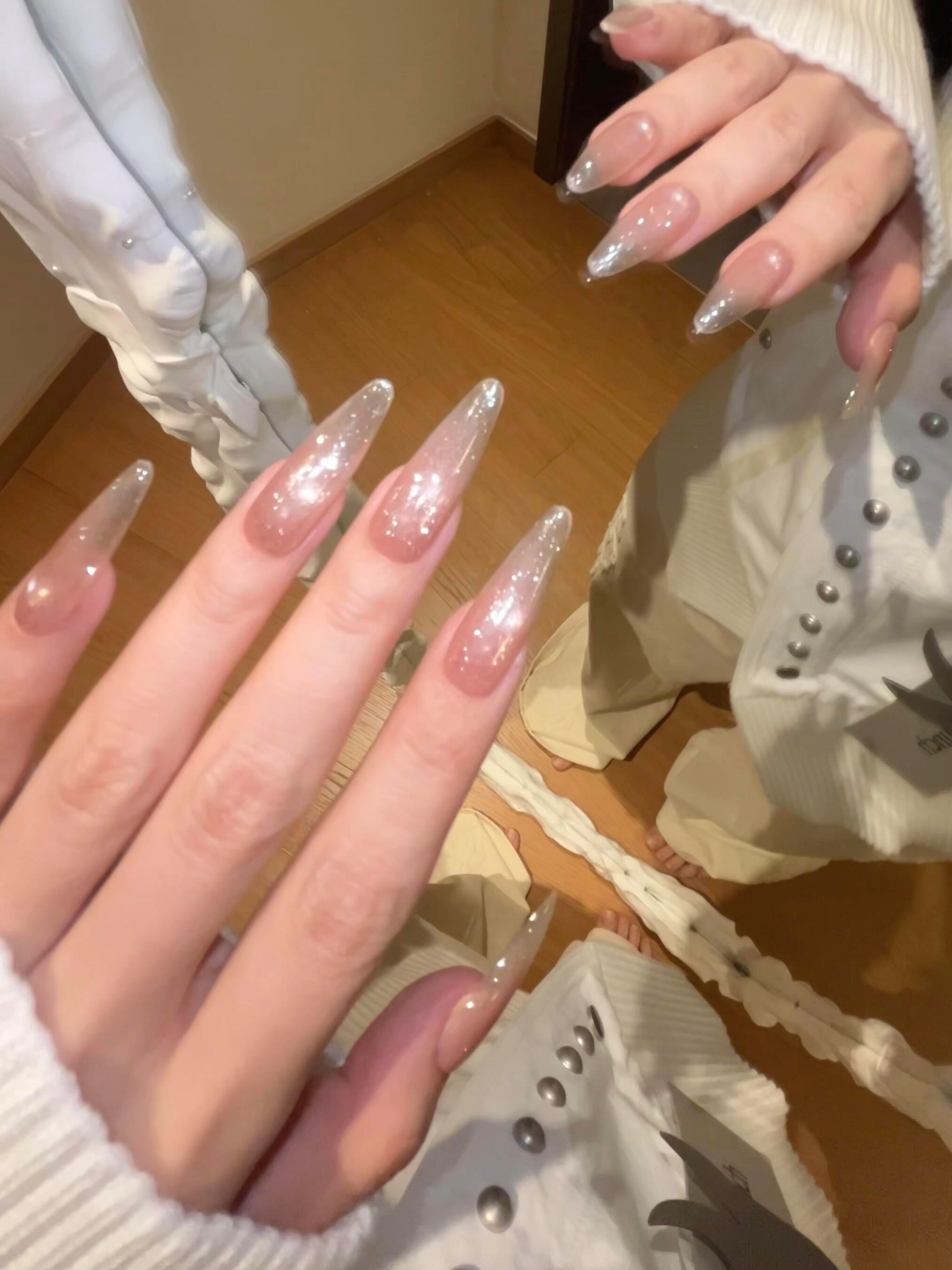 我对你的兴趣到此为止了美甲 ​​​