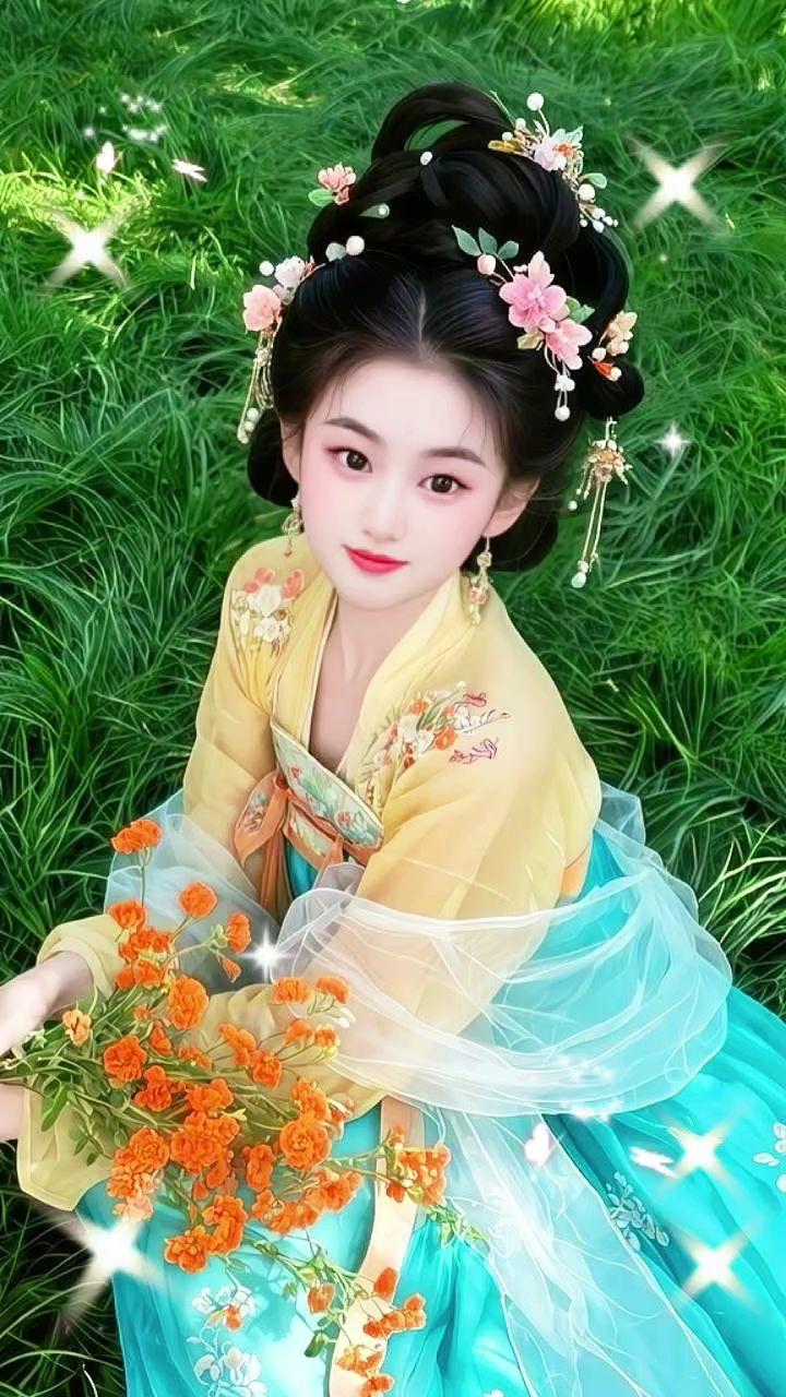 清纯甜美 古风少女 汉服小姐姐 可爱到爆炸💥 汉服小仙女
