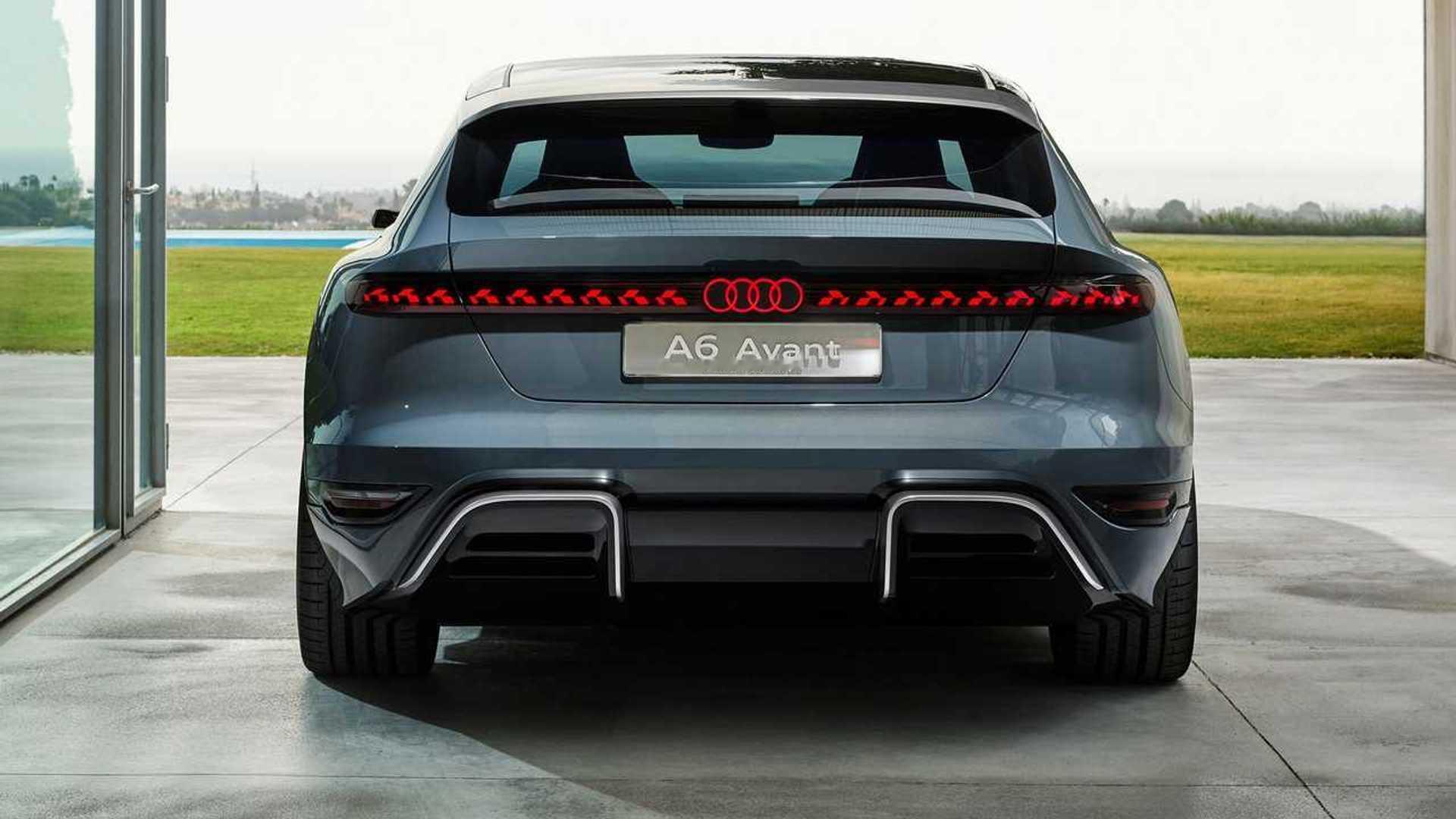 Audi A6 Avant E-Tron Concept Front Drive