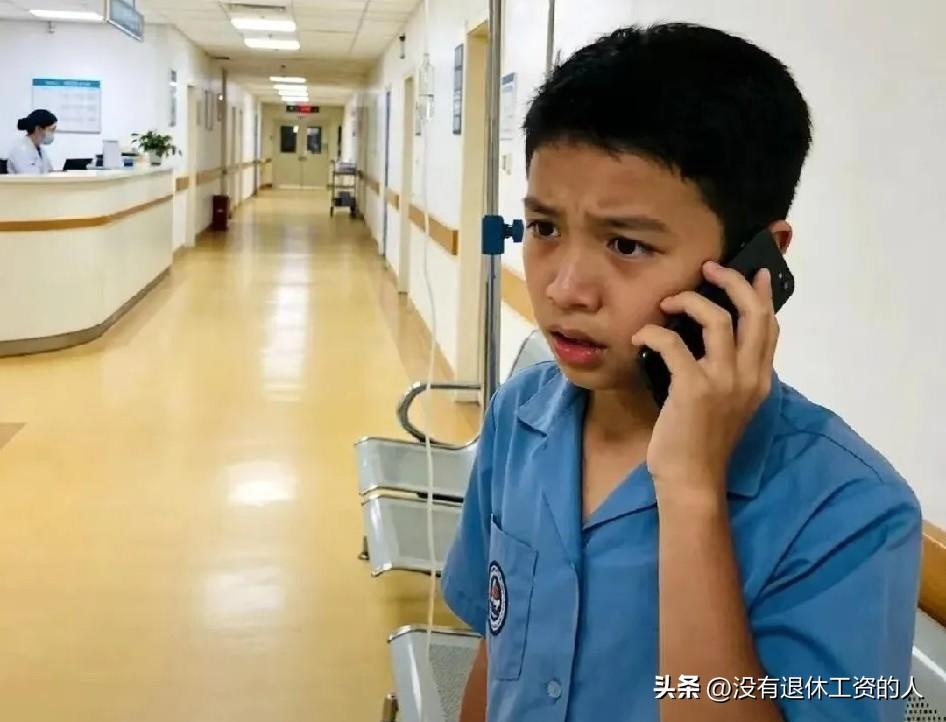 没有想到，现在愿意帮助你的人，居然是老师！

一个14岁的单亲孩子，在爸爸突然晕