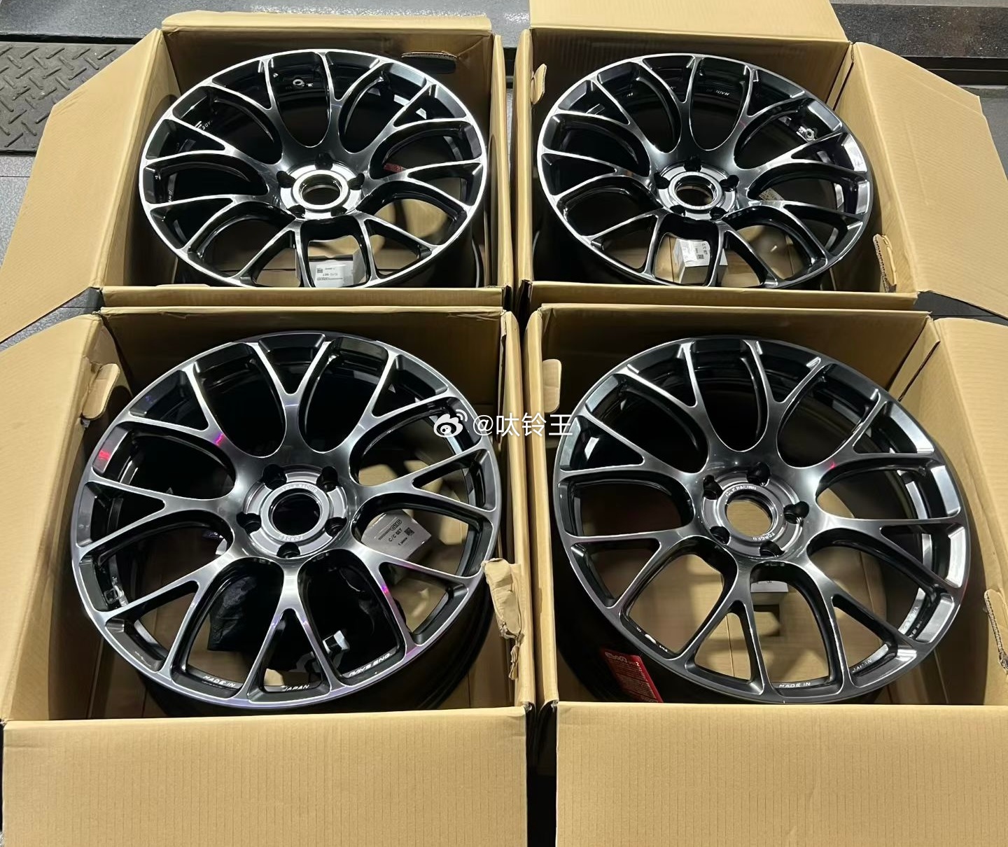 绝版颜色，最后一套  ，快来安排全新 日本RAYS G16  ME色锻造 19寸