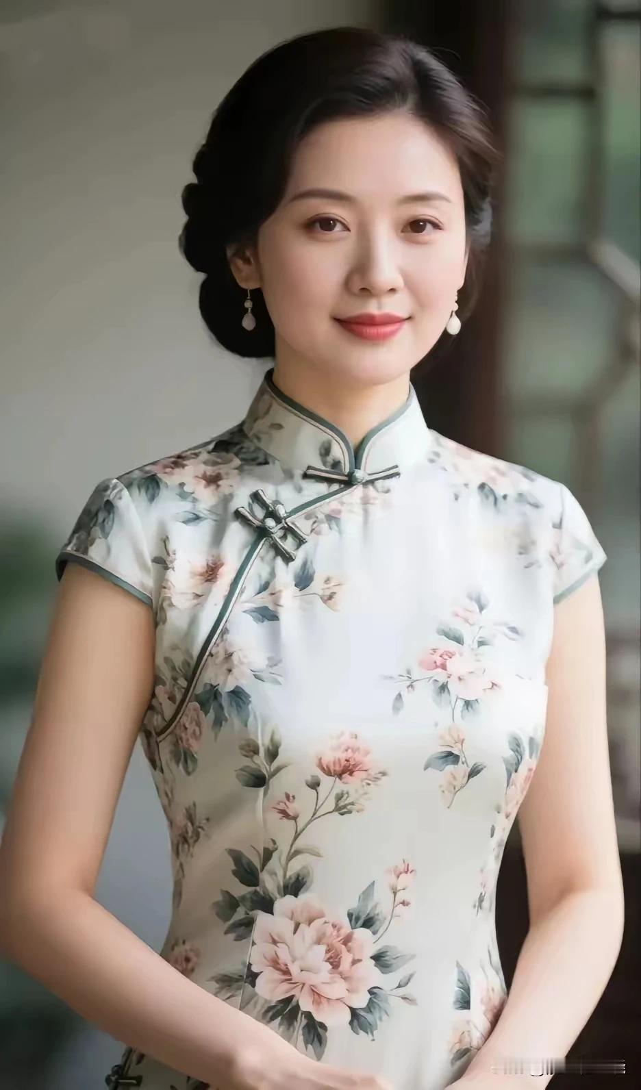 女性的优雅，用两句话来概括。
粗缯大布裹生涯 ，
腹有诗书志气华。
内外兼修 ，