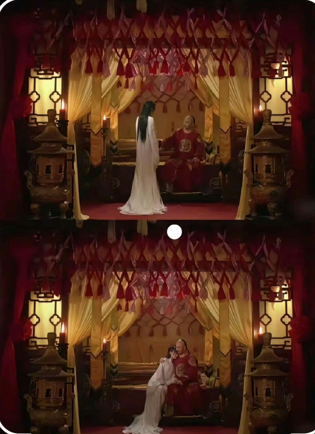“红烛白衣，亡妻再娶” ​​​