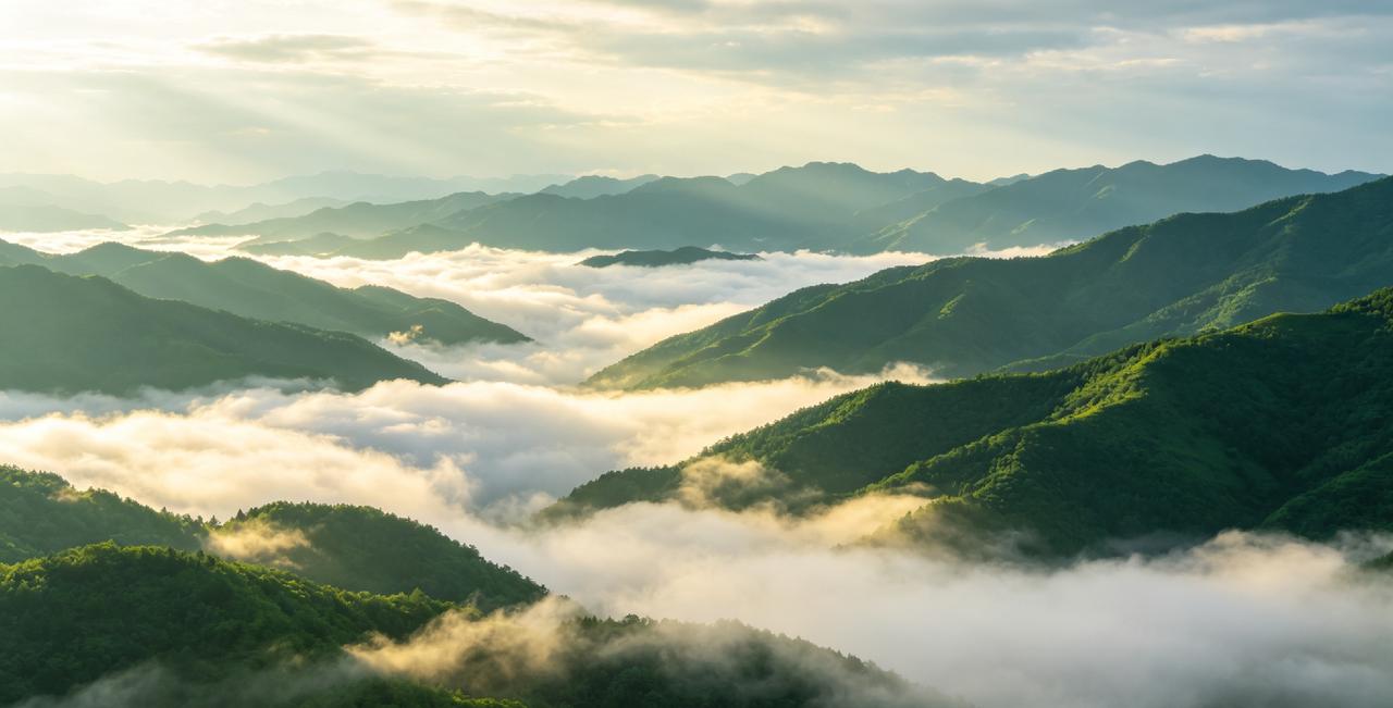 徜徉山水之间，目之所及皆是温柔诗意