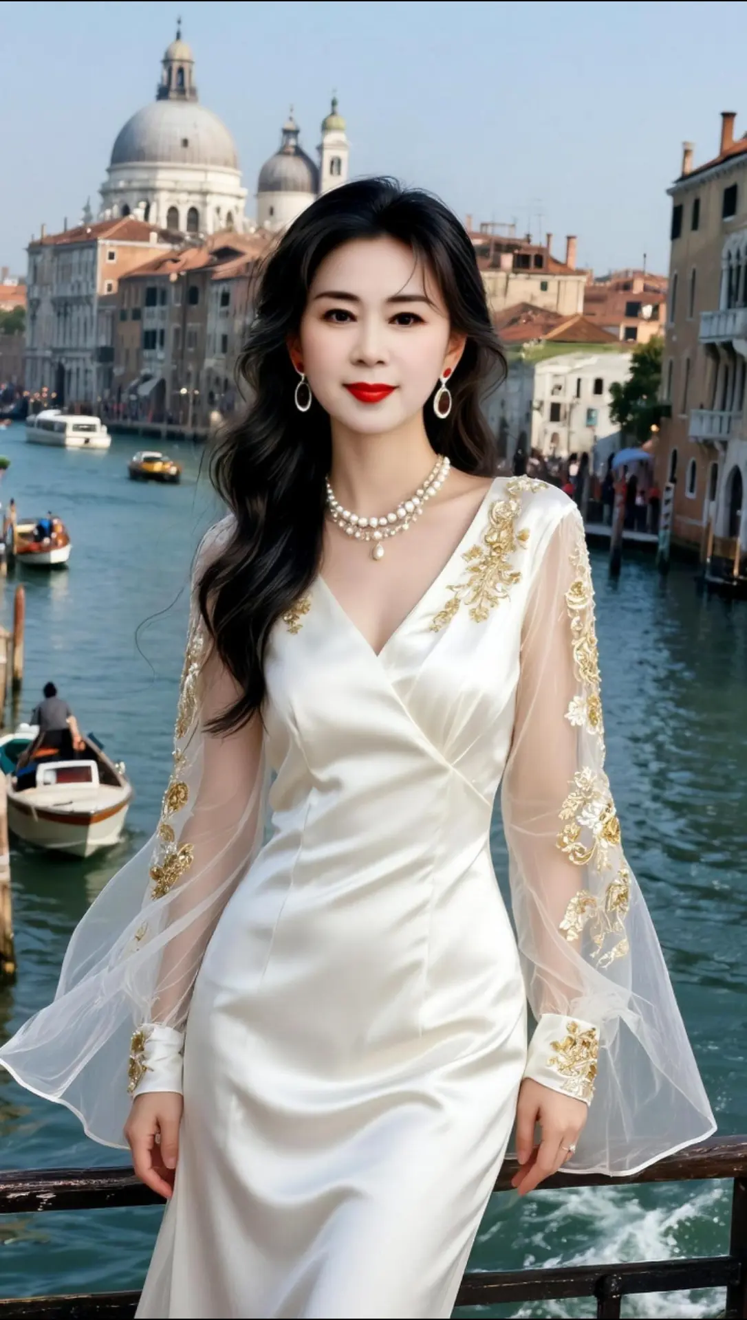 AI威尼斯优雅写真 随变ai随便玩